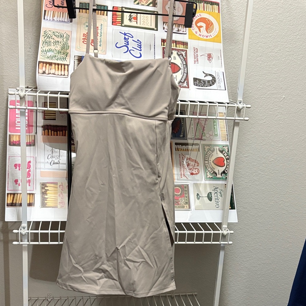 Stylish Beige Althletic Dress